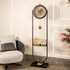 Arcadia Luxury Designer Pendulum Clock With Moving Gear Mechanism (Steel Body)