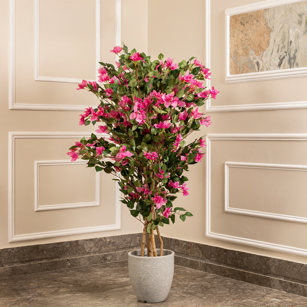 Vibrant Bougainvillea Artificial plant - (5 Feet) (Natural Feel)