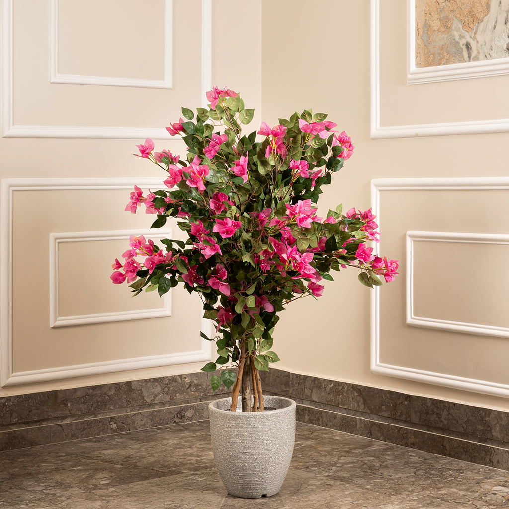 Vibrant Bougainvillea Artificial plant - (4 Feet) (Natural Feel)