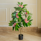 Frangipani Pink Echo Artificial Flower Plant For Home (4 Feet)