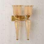 The Elvora Glow Wall Lamps for Home & Item for Wall Decoration - Double Sconce