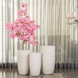 Ocean Curve Indoor Planters For Home - Set of 3
