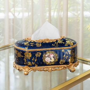 Royal Rose Luxe Tissue Holder For Home