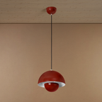 Vibe Dome Pendant Light For Home & Item for Home Decoration - Reddish-Brown