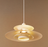 Floating Shade UFO Ceiling Light For Home - White