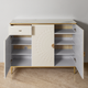 Cosmic Echo Console Table With Storage For Home & Crockery Storage Cabinet