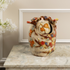 Floral Haven Whispering Waterfall Fountain for Home