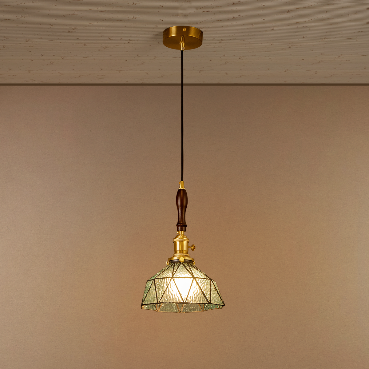 Emerald Essence Pendant Light For Living Room