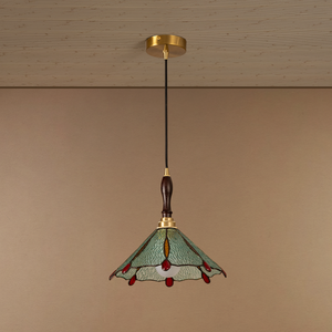 Crimson Petal Pendant Light For Home