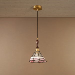 Blush Mosaic Pendant Ceiling Light For Home