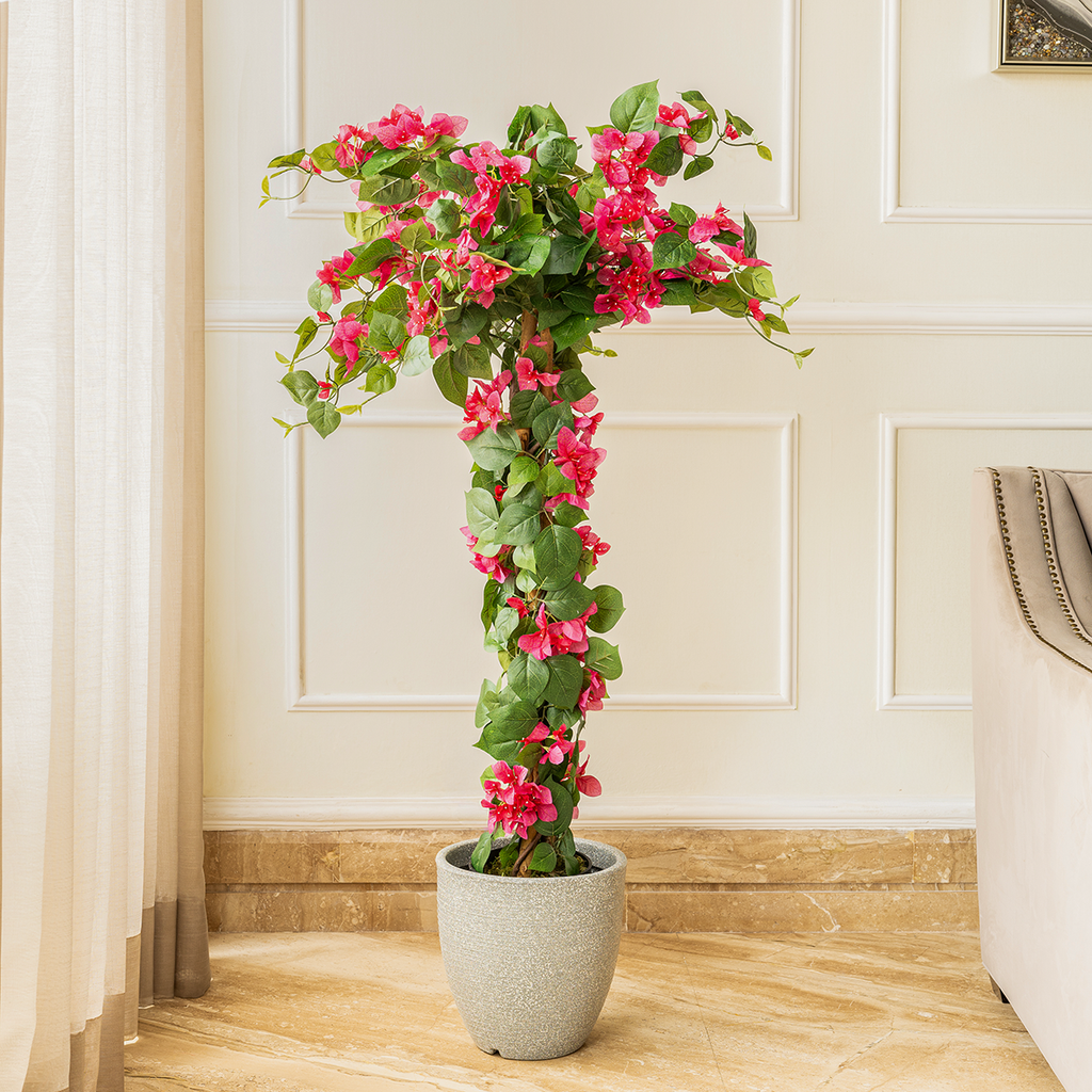 Tropical Bougainvillea Artificial plant - (4 Feet) (Natural Feel)