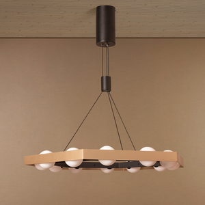 Golden Hour Glow Ceiling Light For Living Room