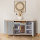 Classic Charm Storage Cabinet and Console Table For Home & Crockery Storage Cabinet