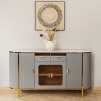 Classic Charm Wooden Storage Cabinet and Console Table For Home & Crockery Storage Cabinet / Crockery Unit