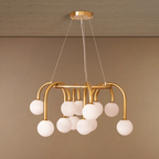 The Emerald Grace Chandelier Light For Living Room