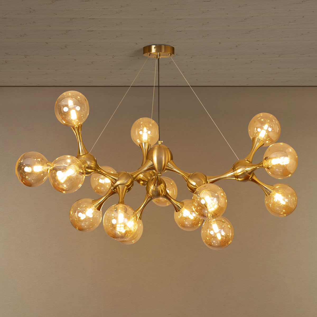 Galaxy Crest Chandelier Light For Living Room & Item for Home Decoration