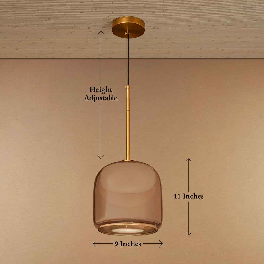 Obsidian Glow Ceiling Light For Home & Home Decoration Item