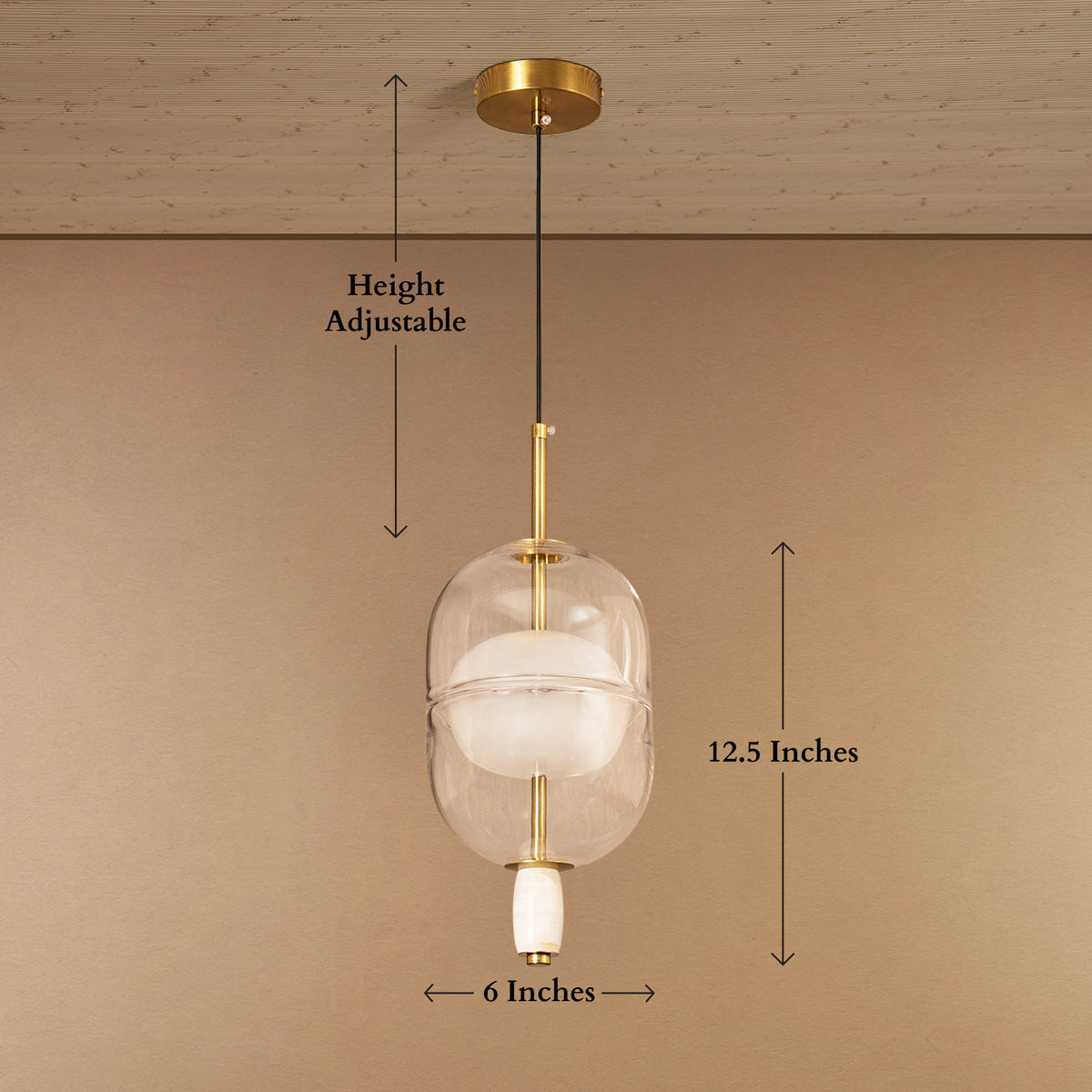 Orbique Modern Pendant Light For Living Room & Home Decoration item