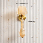 The Aura Nest Wall Lamp for Home & Item for Wall Decoration - Single Sconce