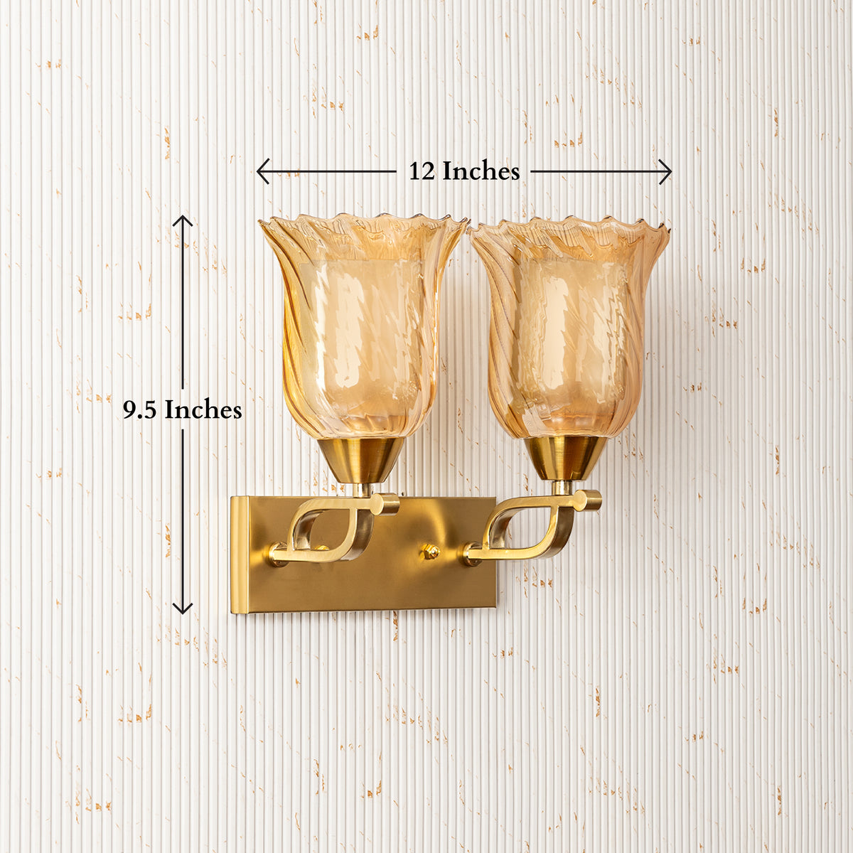 The Florence Wall Lamps for Home & Item for Wall Decoration - Double Sconce