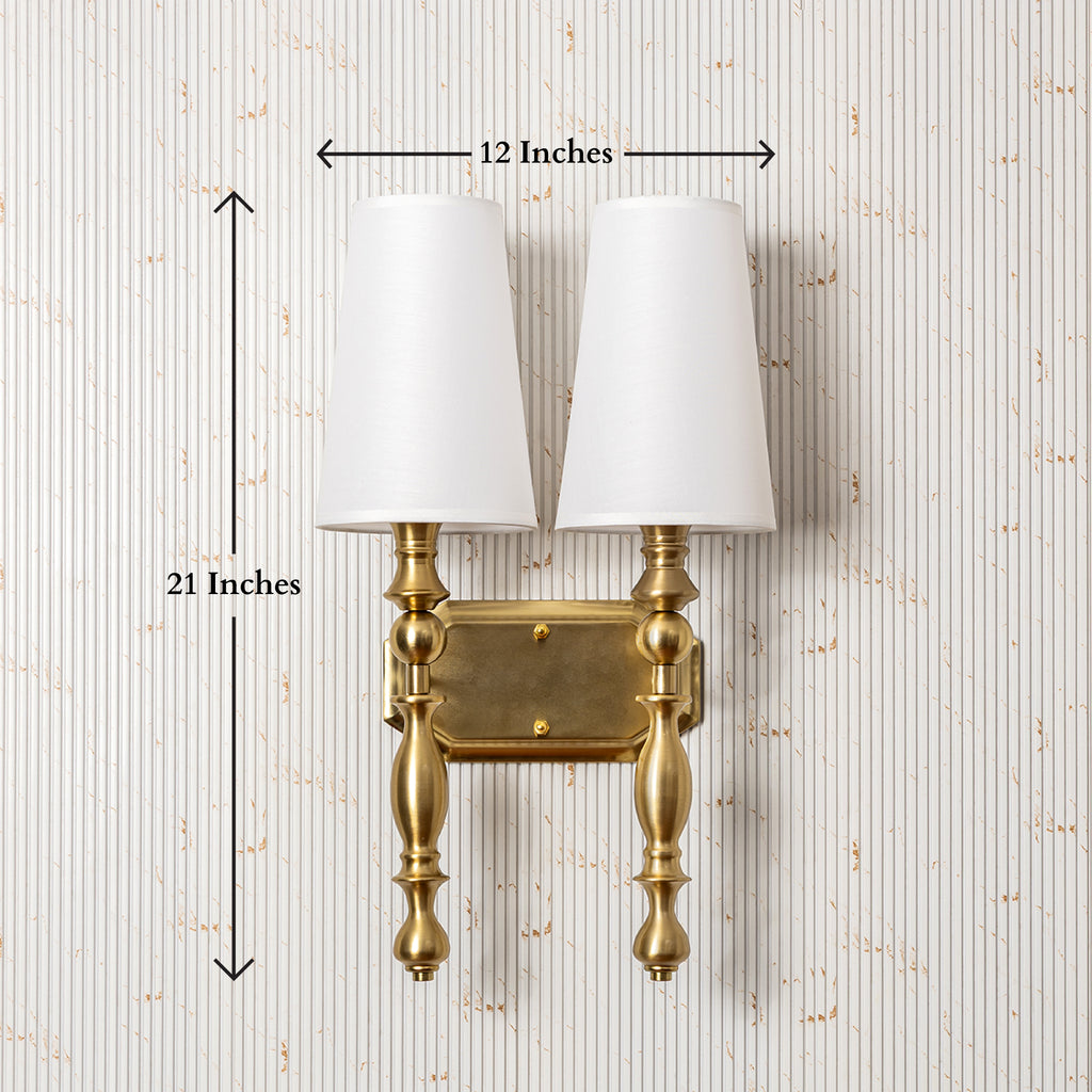 The Imperio Wall Light for Home & Item for Wall Decoration - Double Sconce