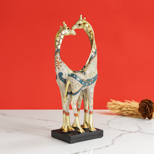 Serene Giraffe Grace Home Decoration Showpiece