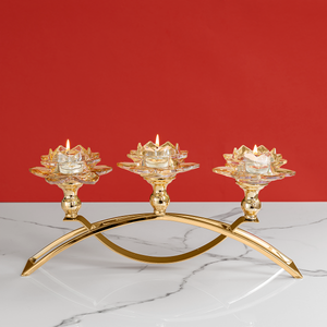 Golden Pegasus Candle Holder Stand