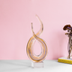 The Yellow Aua Drop Handblown Glass Decorative Vase & Showpiece