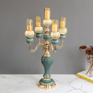 Ashen Leopard Candle Stand