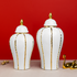 Elysian Garden Decorative Vase And Showpiece - Set Of 2