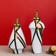 Enchanting Trio Decorative Vase And Showpiece - Set Of 2