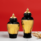 Venezia Decorative Vase and Showpiece - Set Of 2
