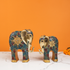Elephanta Fantasia Home Decoration Showpiece - Set of 2