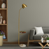 Industrial Steampunk Pipe Designer Floor Lamp