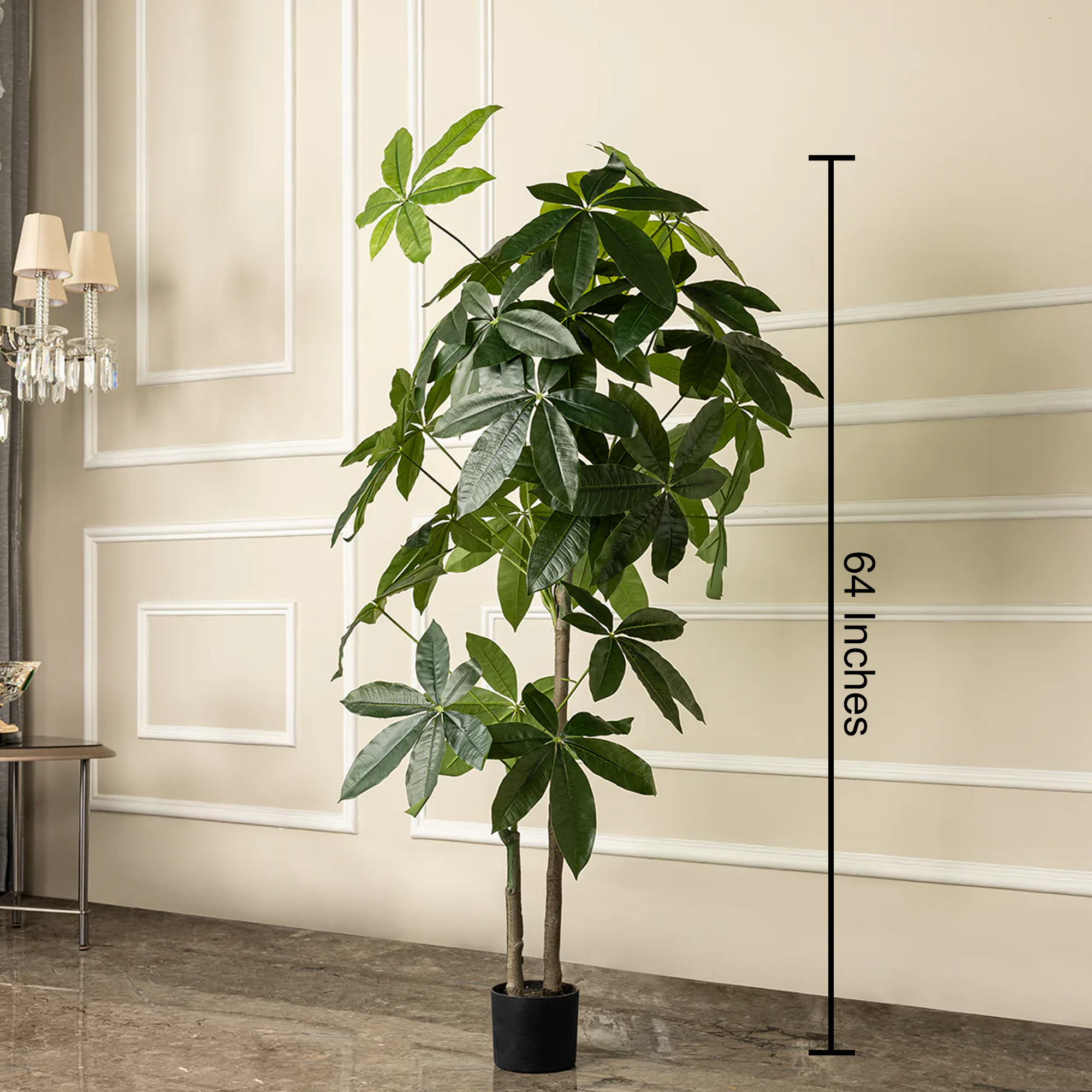 faux money tree plant Faux Money Tree artificial Plant (Big) (Natural Feel) – Dekor Company