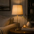 Fawn Sleek Base Stainless Steel Table Lamp for Study