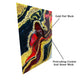 Glittering Cosmos Resin Art Wall Painting With Seamless finish