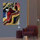 Glittering Cosmos Resin Art Wall Painting With Seamless finish