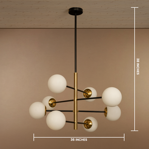 Gravity Sphere Chandelier Light For Living Room