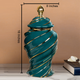 Green Radiance Ceramic Decorative Vase - Big
