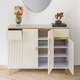 Snow Vortex Storage Cabinet and Console Table For Home & Crockery Storage Cabinet