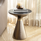 Noir Elegance Side Table For Living Room