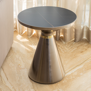 Noir Elegance Side Table For Living Room