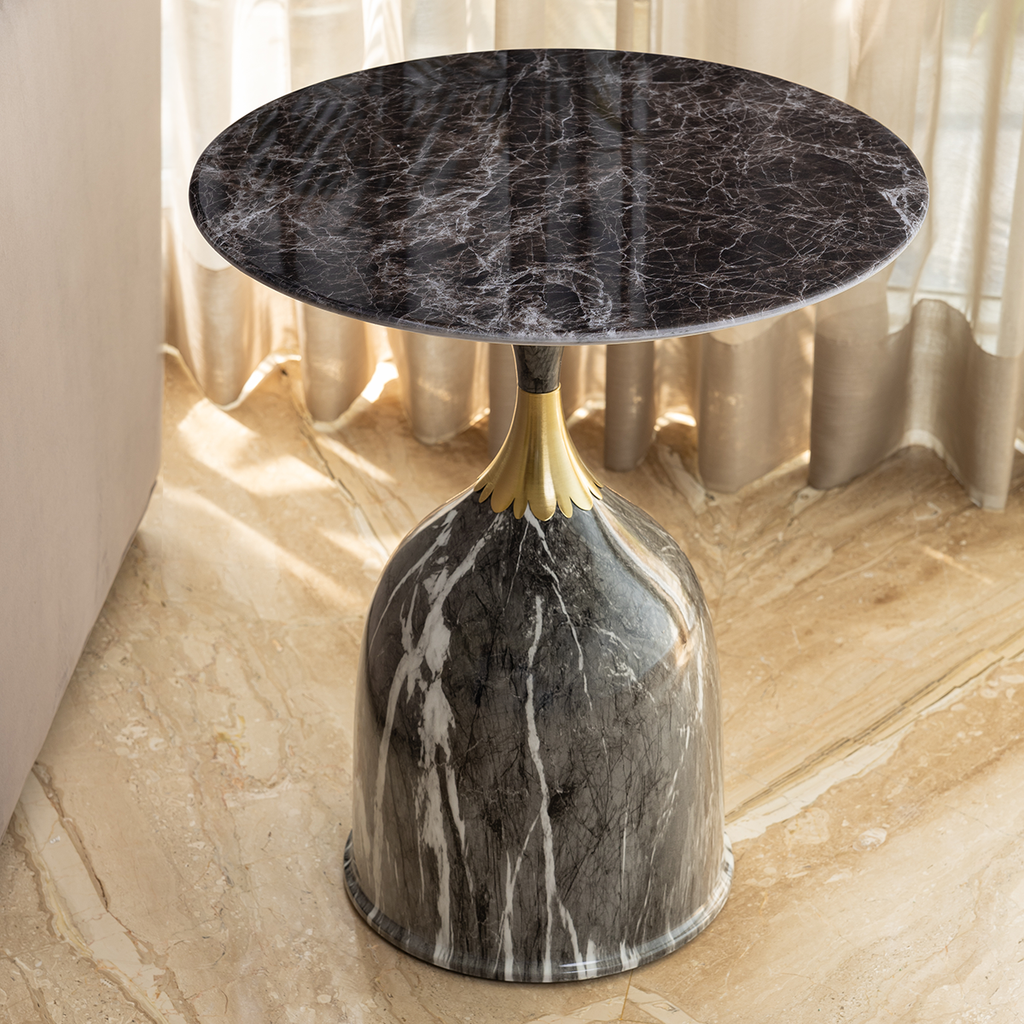 Midnight Splendor Side Table For Living Room