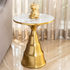 Golden Moon Glow Side Table For Living Room