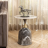 Shadow Luxe Accent Side Table For Living Room