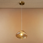 Amber Drift Ceiling Light For Home & Home Decoration Item