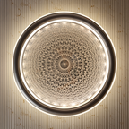 Prism Circle Ceiling Light For Home & Home Decoration Item