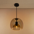 Cosmo Shade Pendant Light For Living Room & Home Decoration item - Amber