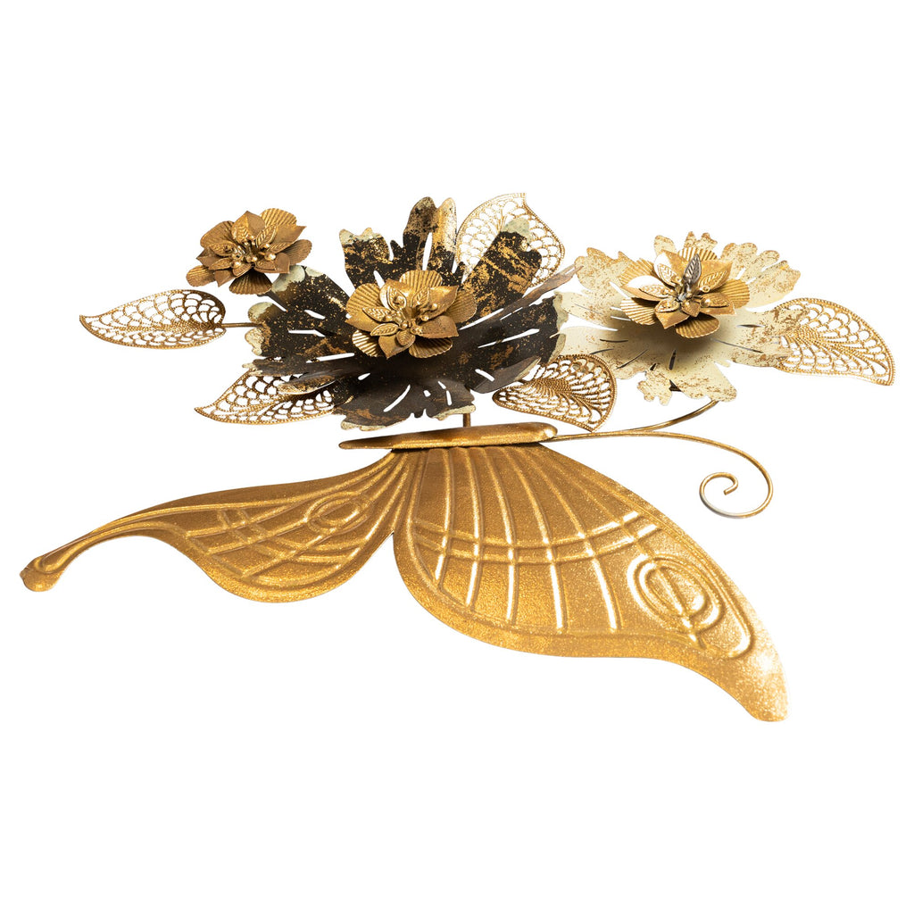 Whimsical Aura Embrace Metal Wall Decor